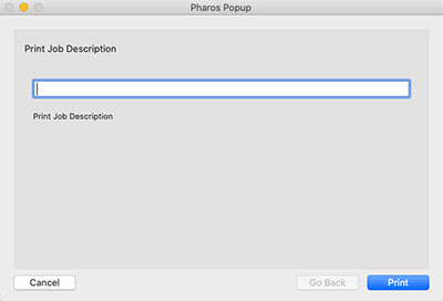 Mac Print Job Description
