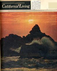 Cover of a magazine, California Living