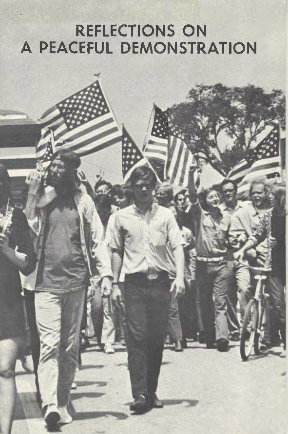 Reflections on a Peaceful Demonstration.