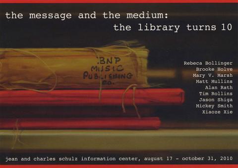 The message and the medium: the library turns 10.